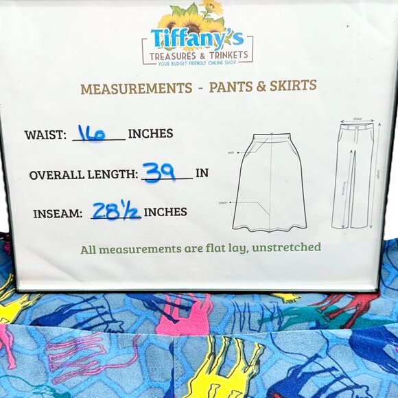 LuLaRoe Leggings Womens Tall and Curvy Blue Multicolor Giraffes Size 12-22 Soft - Picture 6 of 9